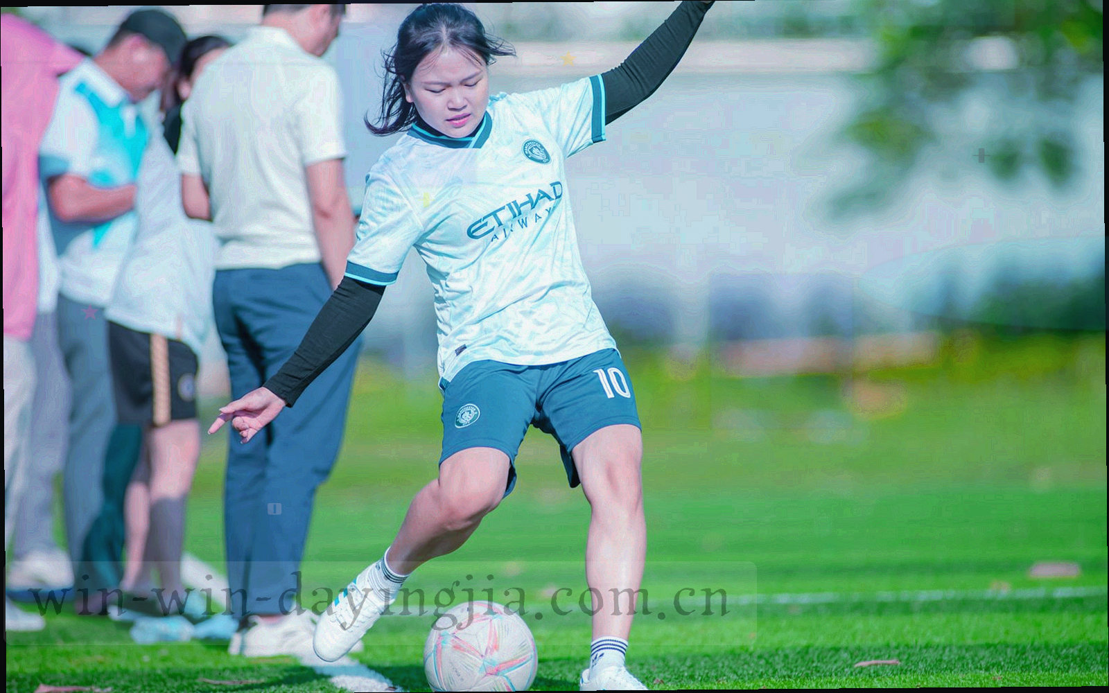 五个功能模块以对角线方式排列，金色连线从各模块汇聚指向中文站入口